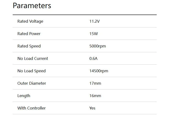 Frameless BLDC /DC /Robot/Electric High Speed Outer Motor